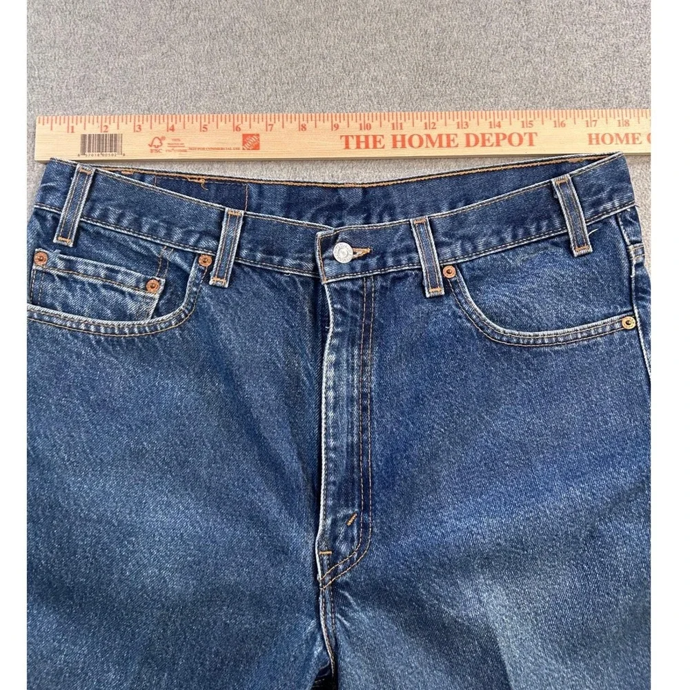 Vintage Levi's 517 Jeans 36x30 Made in USA Bootcut Western Cowboy Denim Mens 90s